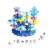 PSDVAYI Toys for 3 4 5 6 Years Old Toddlers, Snow Garden Stacking Toys,40 PCS DIY Building Blocks, STEM Educational Preschool Kindergarten Toy, Christmas Birthday Easter Gift with Storage Bag