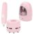 Pssopp Electric Stationery Set, Gift Box Pencil Sharpener Desktop Vacuum Electric Eraser with Replacement Blades and Eraser Refills for Students Artists