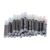 Pssopp Rock Painting Pens Acrylic Paint Markers Pens, 36 Colors Water Based No Bleed Water Proof Brush Tip for Rock Wood Glass Fabric Metal Crafts Painting Supplies