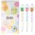 Puckator Foodiemals Bubble Tea Everlasting Pencil | Novelty Mechanical Pencils with Fun Character Designs | No Sharpening Stationery | Pack of 3