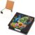 PU Crystal Art Note Box with 160 Sheets for Home Office Desk