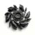 PuffPop EDC Fidget Sliders Open Armor Spinning TopFidget Toys Stress Relief for Adults (Pure Black)