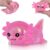 Puffwize Axolotl Squishy Toy, Cute Slow Rising Fidget Toy for Stress Relief, Soft Squeeze Sensory Toy for Kids and Adults, Handheld Stress Ball for Anxiety and Focus(Pink)