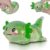 Puffwize Axolotl Squishy Toy, Cute Slow Rising Fidget Toy for Stress Relief, Soft Squeeze Sensory Toy for Kids and Adults, Handheld Stress Ball for Anxiety and Focus(Green)