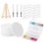 Puffy Paint – Paper ABS Metal, 3D Fabric Paint, Art Sponge | Perfectly Great For Festive Family Demonstrations, Kids School Travel, Home