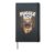Puggle Boy Cute Cartoon for Dog Owners | Mens Puggle Hardcover Journal, Black