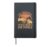 Puggle Dog Owner Dog Lover Pug Puppy Beagle Hardcover Journal, Black