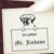 Puggle Peeking Ex Libris Book Stamp, Duo Hand Mount, 1-5/8 Square