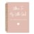PUHEI Letters to My Daughter Pink Notebook Journal 5.5×8.3