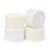 PULILAI Crepe Paper Streamers 4 Rolls 328ft Off-White & White Party Streamers Backdrop Rolls for Wedding Birthday Baby Shower Valentine’s Day Graduation Anniversary Party Decorations