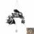 Pull-to-Move Winged Skeleton Halloween Hanging Decor