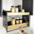Pull Down Cabinet Organizer Easy Reach for Upper Cabinets, Load Adjustable