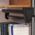 Pull Out Trousers Rack, Three-Section Damping Slide Rail, Aluminum Alloy Pants Rack for Clothes Wardrobe Scarf Jeans（Black,41.5cm*12.7cm*8cm）