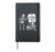 Pull Yourself Together Man Shirt Sarcastic Pun Skeleton Hardcover Journal, Black