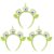 Pumnao Three-eyed Alien Monster Toy Headband Cute Plush Headband Headwear for Themed Party(3 Pcs)