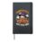 Pumpkin Spice Boo Halloween Hardcover Journal, Black