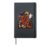 Pumpkin Spooky Fourteenth October 14th Birthday Halloween Hardcover Journal, Black