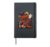 Pumpkin Spooky Twelfth Kids October 12th Birthday Halloween Hardcover Journal, Black