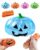 Pumpkin Squishy Halloween Squeeze Toy Glitter Shapeable Slow Rise Malt Sugar Sensory Stress Ball Spooky Ghost Decor Soft Anxiety Relief Squishies Cute Pumpkins Squeezy Toys for Party Favors