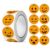 Pumpkin Stickers 500Pcs Roll, 8 Designs, Party Decor
