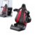 Pumruny Car Air Vent Mobile Phone Bracket, Racing Seat Cell Phone Holder, Creative 360° Rotatable Adaptive Tightening Car Mount with Secure Grip, Cars Interior Essential Accessories (Red)