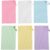 Punched Index Cards with Binder Rings, Paper Blank Note Cards for Studying