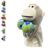 Punching Puppet Animal Boxing Puppet with Sound，Monkey