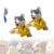 Punching Puppet Toy, Hand Puppets – Boxing Puppets, Kung Fu Animal Toys Husky Gloves, Birthday Party Pet Toys, Funny Gifts for Small Dogs and Cats to Play with (2set)