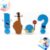 Punctuation Pals Magnetic, Punctuation Pals Magnetic Blackboard，1Set