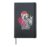 Punk Rock Raccoon Alternative Music Hardcover Journal, Black