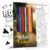 Pun Labs Comedy Town Creative Art Set, 12 Foil-Stamped Pencils with 5 Pages