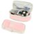 PUPTILY Pencil Case, Large Capacity Aesthetic Pencil Cases with Durable Zipper, Big Stationery Pencil Pouch for Women & Men, Adults Portable Storage Organizer Bag for College, office, Travel (Pink)