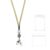 PU Retractable Lanyards for ID Badges for Women Cute Breakaway Teacher Lanyard with ID Holder for Women Silicone Bead Lanyard (Gold)