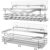 PUREZON 2 PCS Shower Caddy Basket Shelf
