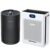 Purivortex Air Purifier Bundle, PX500 Black with Fragrance Sponge + PX700 for Large Rooms up to 2,640 Sq Ft with Pet Mode, White