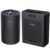 Purivortex Air Purifier Bundle, PX500 Black with Fragrance Sponge + PX700 for Large Rooms up to 2,640 Sq Ft with Pet Mode, Black