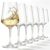 Purpeak Set of 6 Unbreakable Acrylic Wine Glasses with Stem, 19 oz Plastic Wine Glasses Reusable Clear Goblet for Outdoor Drinking, Pool, Travel, Camping or Picnic Gift Supplies