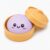 Purple Dumpling Squishies Stress Balls with Food Steamer, Colorful Squeeze Dough Ball Fidget Sensory Toys, Stretchy Hand Desk Toys for Stress Relief Gifts