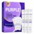 Purple Mouthwash Whitening Packets, Teeth Whitening Mouthwash, Purple Color Correcting Mouth Wash for Fresh Breath, Alcohol-Free & Peroxide-Free Travel Mouthwash Sachets, Mint, 20 Pack