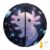 Purple Planet Axolotl 27.5” Street Basketball for Girls Outdoor Play