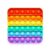 Push Pop Bubble Fidget Sensory Toy – for Autism, Stress, Anxiety – Kids and Adults (Rainbow Square)