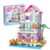 PUSITI Girls Building Blocks House Toys 573 Pieces Seaside Beach Villa Friends Building Set Educational Holiday Cottage Construction Bricks Toys