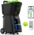 PUSUN PP-Smart Pickleball Machine with Invertible Hopper | 80+ Ball Capacity, Lightweight 32.6 lb Portable Design, Smart App Control, 28 Landing Points, 10 Drills & ±6 Spin for Mobile Player