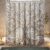 puuiui Extra Tall Shower Curtain XL Gold Stained Glass Tree, 70 x 84 Inchs