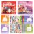 PUZSNAP 2 Pack Paint by Sticker Kids, Puzzle Book for 3 4 5 6 Years Old, 16 Designs, 3D Collage, Transportation and Architecture Themes, Road Trip Activities