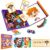PUZSNAP Magnetic Dress Up Dolls Face Changing Pretend Toy Set for Kids 3+
