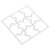 Puzzle Cutting Die Carbon Steel Template for Card Making