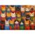 Puzzles for Adults 1000 Pieces, Colorful Cats in Scarves Art Jigsaw Puzzle