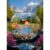 Puzzles for Adults 500 Pieces, Landscape Jigsaw Puzzles – Crystal Realm, Impossible Crystal Puzzle for Seniors Family, 20.47×14.96 inches, 1:1 Poster, Letter on The Back