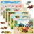 Puzzles for Kids Ages 3-5, Wooden Monster Truck Puzzles for Kids, 24 Piece Wooden Jigsaw Puzzles for Toddlers, Wood Puzzles for Kids Ages 4-6, Easter Basket Stuffers Gifts for Kids